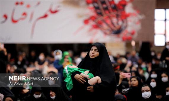 همایش شیرخوارگان حسینی در امامزاده شاهرضا برگزار شد