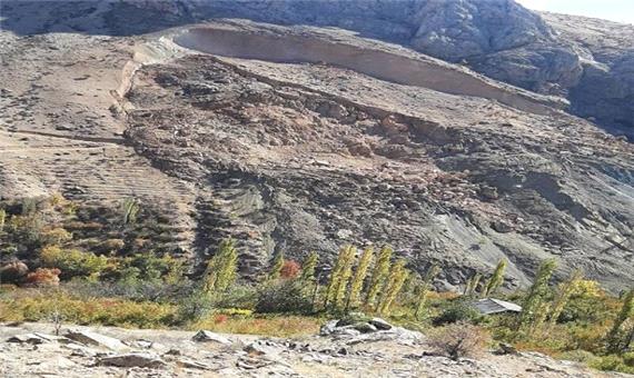 تصرف دامنه‌ها، عامل اصلی رانش زمین در منطقه الموت است