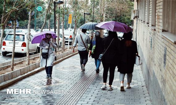 بارش‌های پراکنده غرب و شمال اصفهان را فرا می‌گیرد