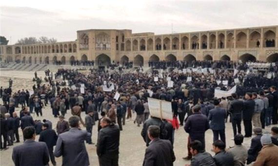 واکنش فرماندار اصفهان به موضوع تجمع کشاورزان: برای روز جمعه مجوزی صادر نشده است
