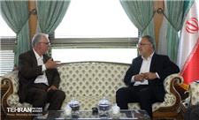 دیدار سفیر ایران در قطر با شهردار تهران