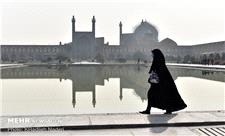 هوای اصفهان آلوده است/ جی بنفش شد