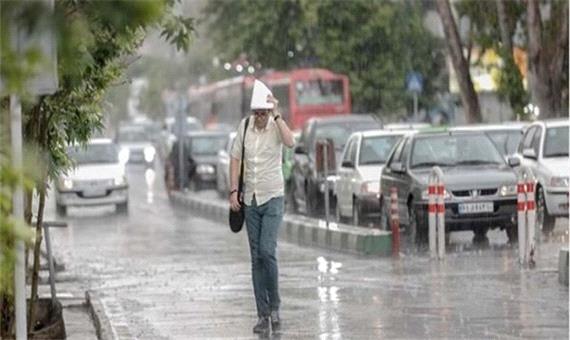 بارش‌های همرفتی غرب اصفهان را فرا می‌گیرد