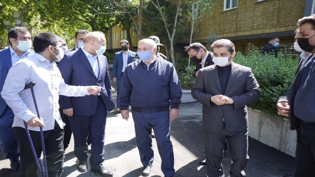 حضور محمدرضا ساکت در مراسم افتتاح خانه کشتی شهید صدرزاده