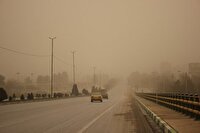 وزش باد شدید و افزایش گرد و خاک در اصفهان