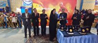 اهدای نشان قهرمانان ووشو بانوان کشور باحضور استاندار اصفهان