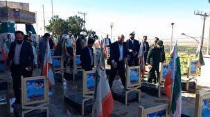 آیین بزرگداشت شهیدان رجایی و باهنر در سمیرم