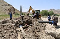اجرای عملیات آبرسانی به  ۶ روستای تیران و کرون