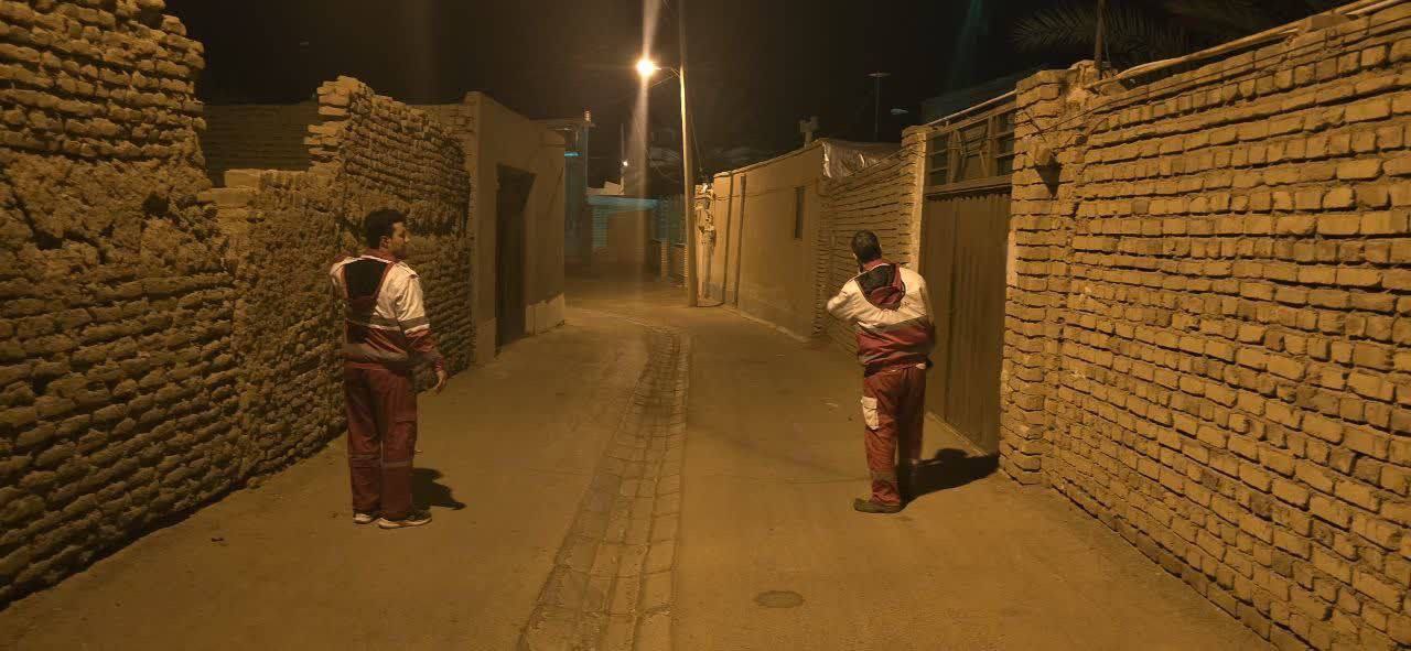 اولین تصاویر از مناطق متأثر از زلزله در زواره اصفهان