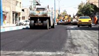 اجرای ۲۰۵ هزار مترمربع آسفالت ریزی در شهر کلیشاد و سودرجان