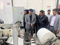 بازدید فرماندار نطنز از  واحد‌های تولیدی در شهرک صنعتی اوره