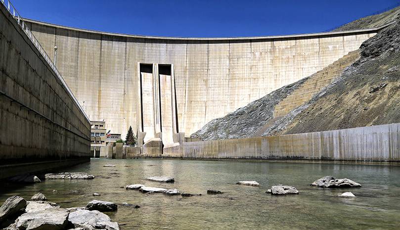 وضعیت میزان آب سد زاینده‌رود اصفهان