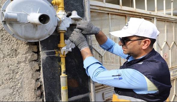 جریان گاز فردا دوشنبه در برخی از مناطق شهر اصفهان قطع می‌شود