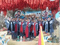 یادواره ۶۵ شهید روستای رامشه و ۳۵ شهید دانش آموز جرقویه علیا