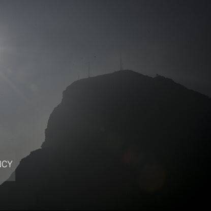 وضعیت هوای اصفهان بنفش شد