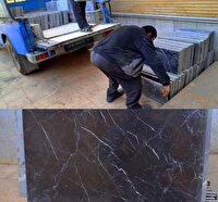 اهدای سنگ ساختمانی برای ساخت منازل مددجویی درخمینی‌شهر