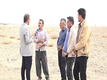 دغدغه‌های کشاورزان شرق اصفهان در روز‌های کم بارش پاییز