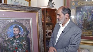 رونمایی از اثر جدید نگارگری  استاد بدالسما