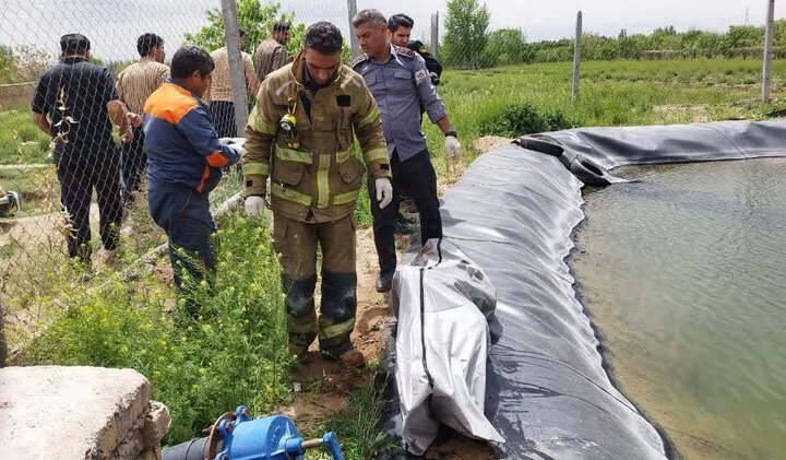 استخر کشاورزی در سجزی جان جوان ۲۸ ساله را گرفت