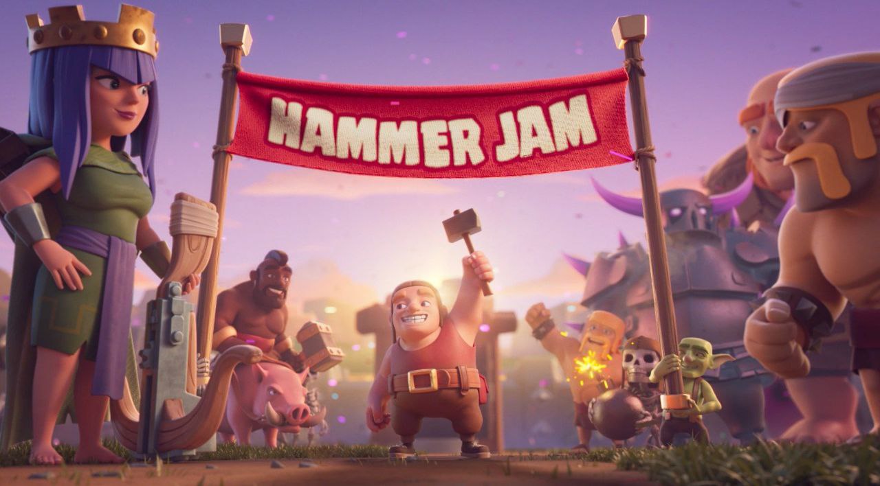 از رویداد Hammer Jam بازی Clash of Clans رونمایی شد