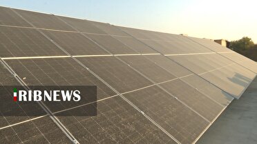 افتتاح نخستین سامانه تولید برق خورشیدی هیبریدی