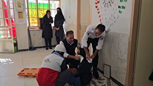 اجرای مانور سراسری زلزله و ایمنی در مدارس برخی شهرستان ها