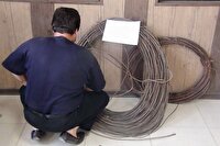 دستگیری سارق تجهیزات مخابراتی در لنجان