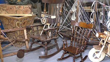 کارگاه کوچک نجاری نمادی از خلاقیت و اراده