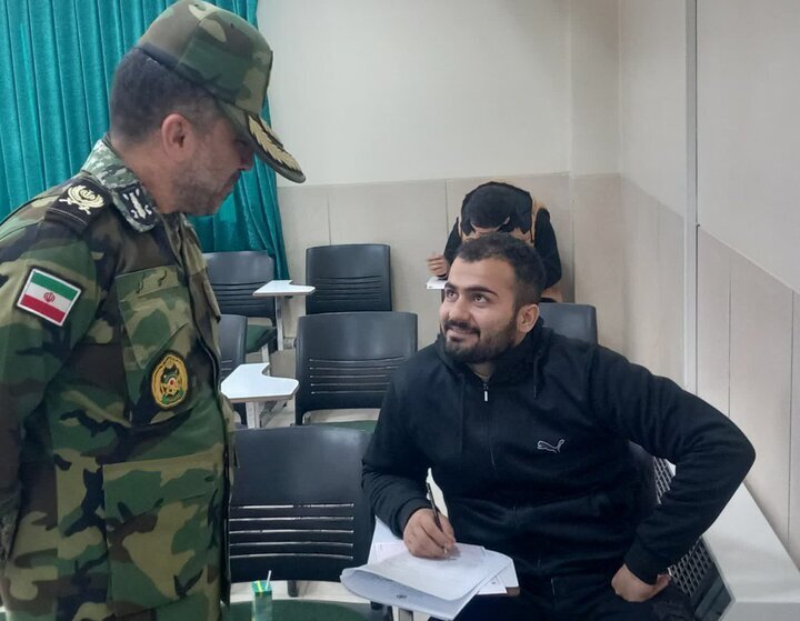 برگزاری آزمون ورودی دانشگاه‌های افسری ارتش در اصفهان