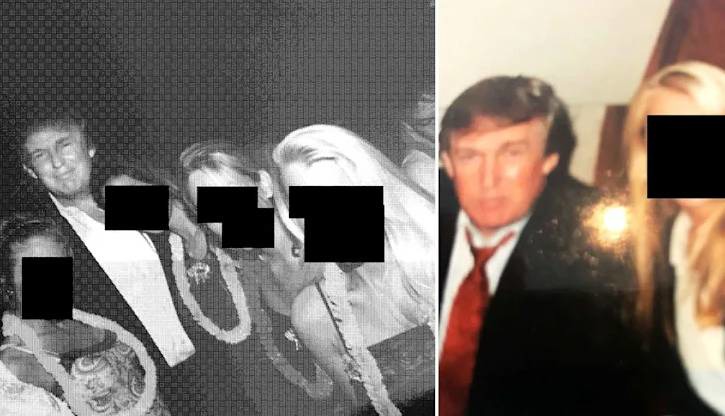 از ترامپ تا کلینتون در تصاویر تازه انتشار یافته از آرشیو مجرم جنسی