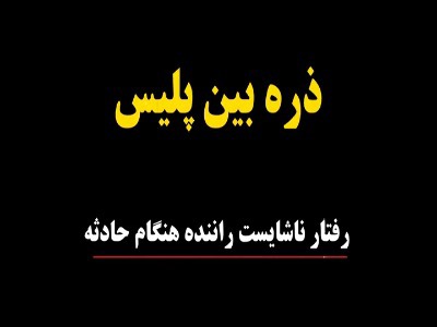 فیلم/ رفتار ناشایست راننده متخلف در حادثه رانندگی