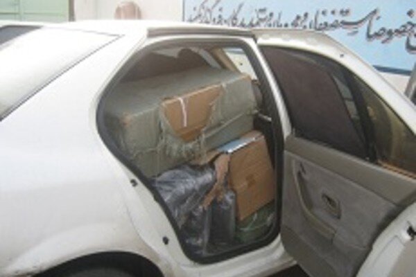 کشف و توقیف کالای قاچاق در کاشان