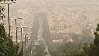 هوای اصفهان در دومنطقه بر مدار بنفش آلودگی