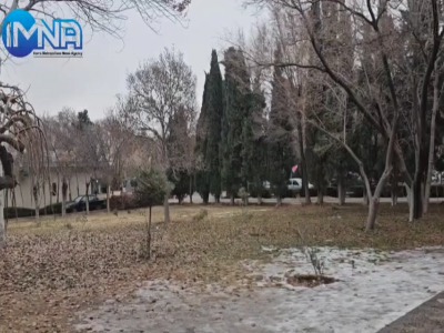 بارش باران رحمت الهی در اصفهان