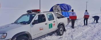 امدادرسانی هلال‌احمر استان به بیش از ۳۸۰۰ نفر در راه مانده