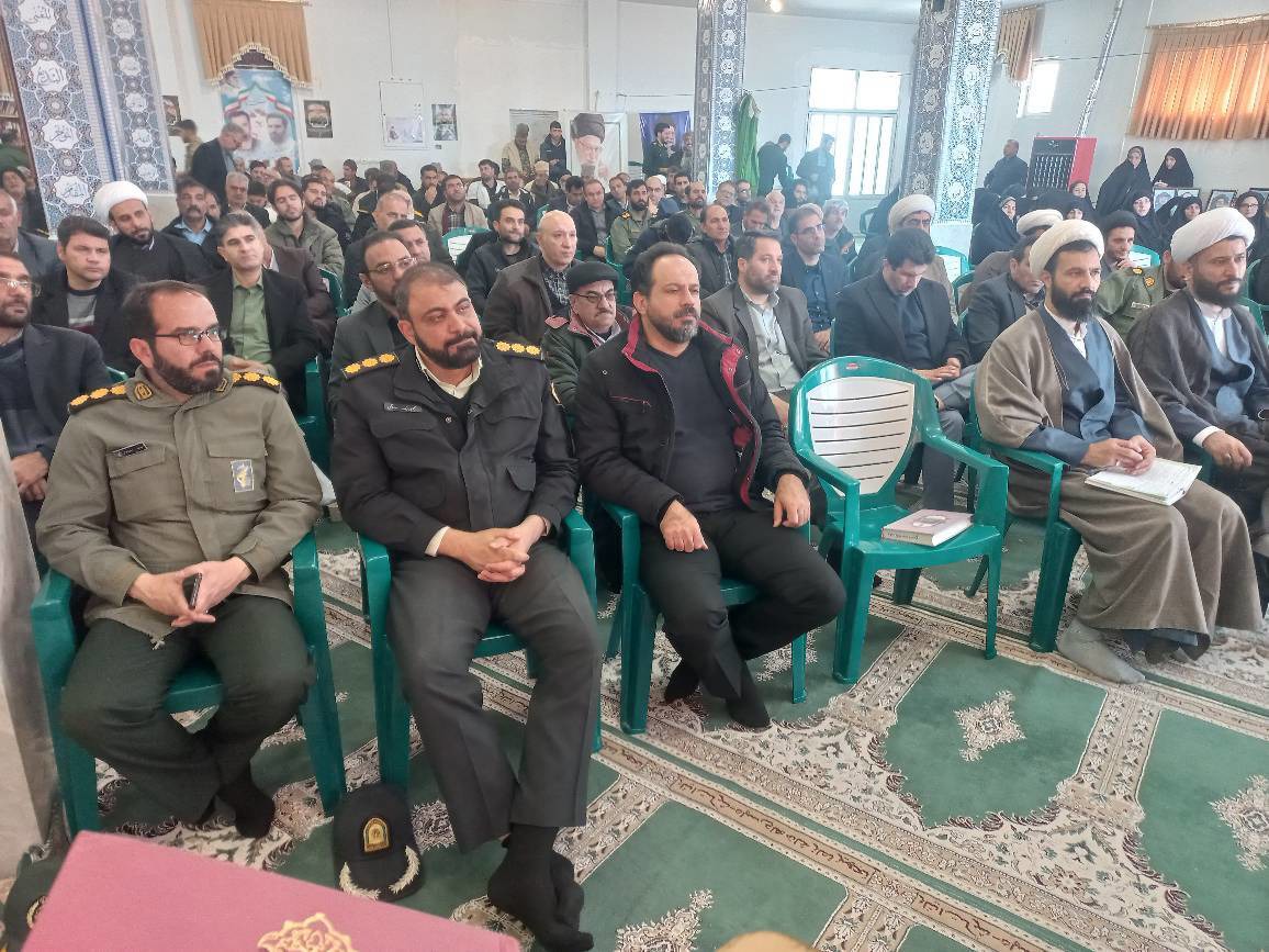 مراسم ۹ دی در ناحیه مقاومت بسیج سمیرم