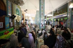 حضور بیش از ۵۰۰ نفر در مراسم معنوی اعتکاف در مساجد کیش