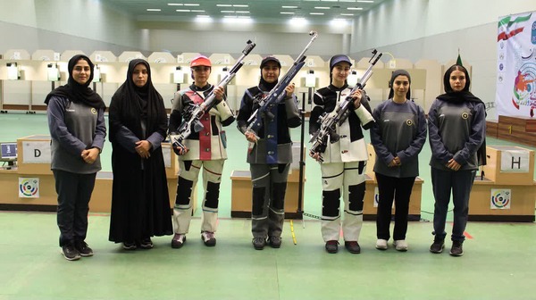 نایب‌قهرمانی سپاهان و سومی اصفهان در لیگ برتر تیراندازی بانوان
