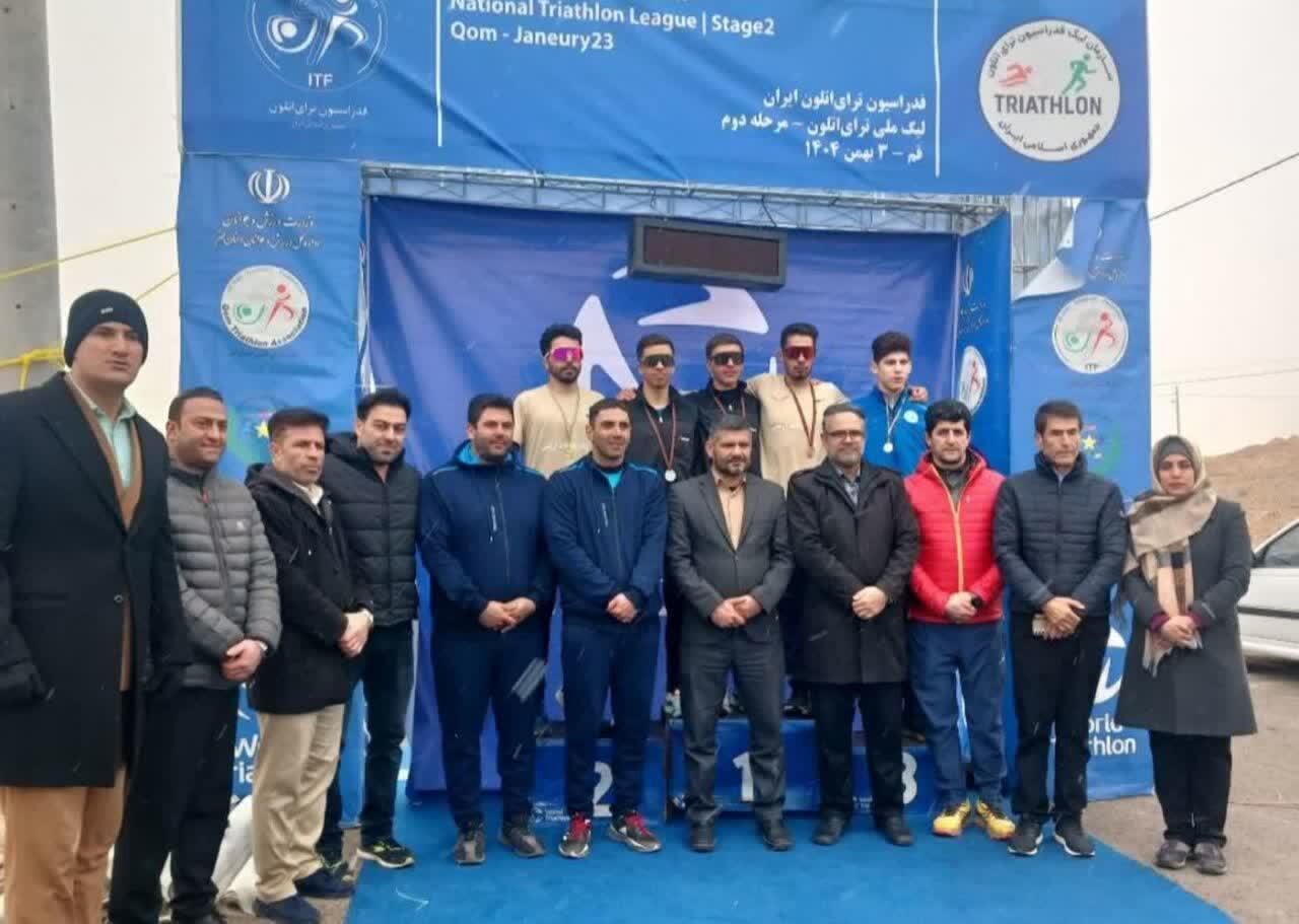 درخشش باشگاه مقاومت اصفهان در لیگ کشوری ترای‌اتلون