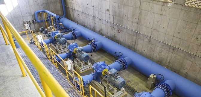 بهره برداری از ۴۳ طرح آب و فاضلاب در استان