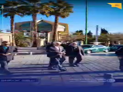 رژه تاکسیرانان در اصفهان