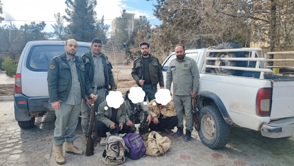 شناسایی و دستگیری ۳ متخلف شکار در کرکس