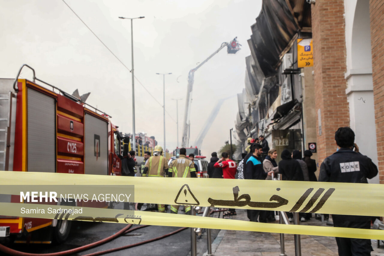 حریق انبار لوازم خانگی در اصفهان مهار شد