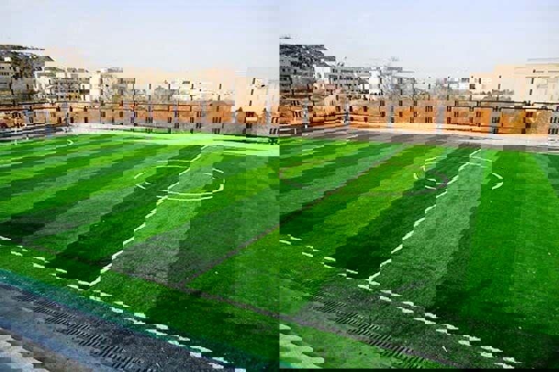 افتتاح زمین چمن مصنوعی مینی فوتبال شهر ویست به مناسبت دهه فجر