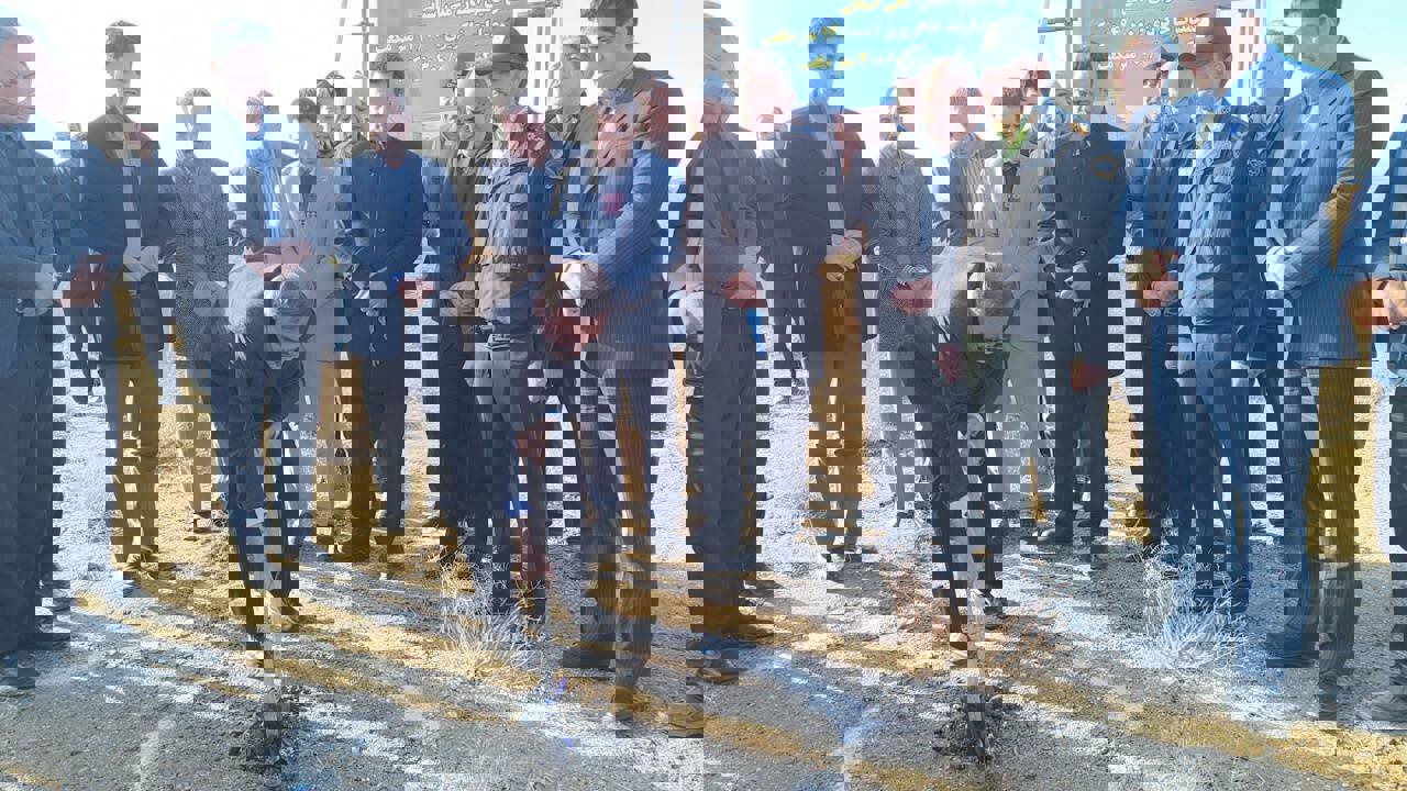 پروژه پخش سیلاب حوضه گلشهر کلنگ‌زنی شد