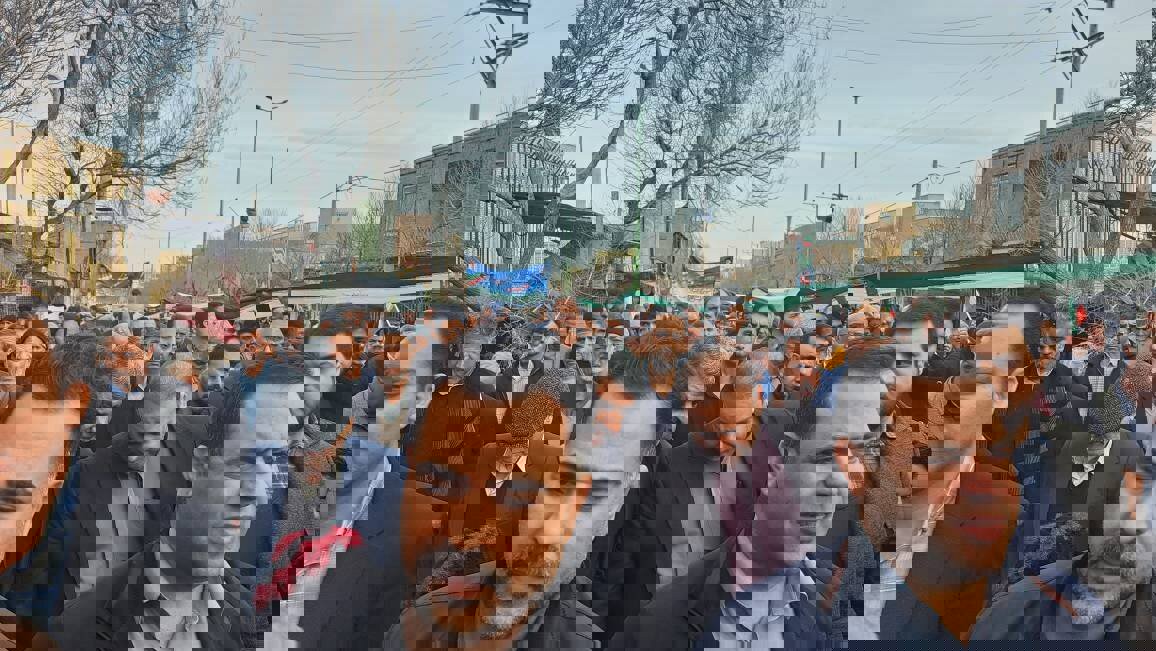 راهپیمایی ۲۲ بهمن در اردستان