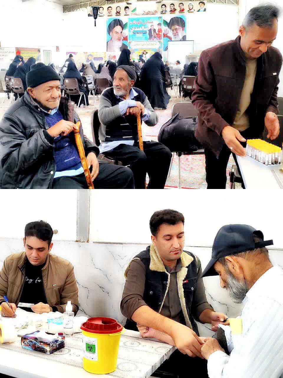 ارائه خدمات بهداشتی به سالمندان ورزنه