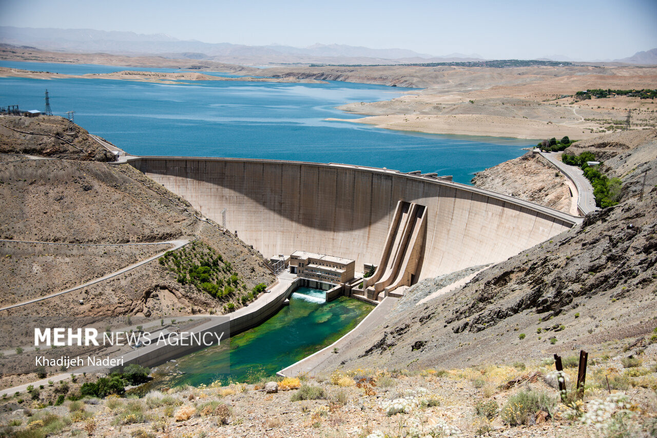 ذخیره سد زاینده‌رود به ۱۱۰ میلیون مترمکعب رسید