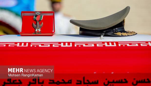 آیین تشییع شهدای سقوط بالگرد در درچه آغاز شد