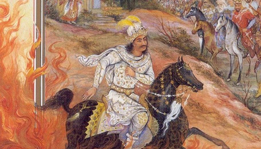 ماجرای چوگان بازی سیاوش و افراسیاب